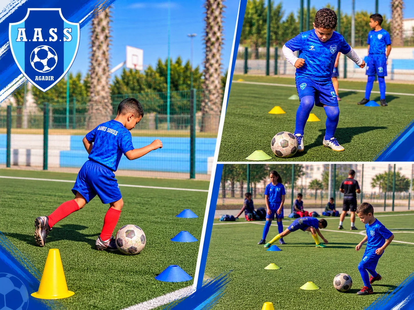 Montage professionnel entraînements AMIS SOUSS